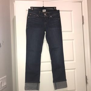 Hudson Ginny crop straight w/ cuff